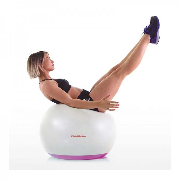 Fluiball Balance 55 cm Reaxing: Ballonball gefüllt mit Wasser ideal für neuromuskuläres Training (55 cm Durchmesser)