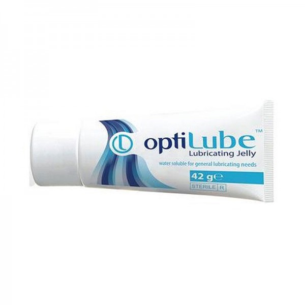 Sterile Gleitgel Optilube Rohr 42 gr: Optimale Schmierung, wasserlösliche, nicht fettig Sterile Gleitgel Optilube Rohr 42 gr: Optimale Schmierung, wasserlösliche, nicht fettig