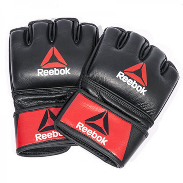 Reebok Leather MMA Handschuhe: Offenes Handflächen-Design