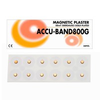 Accu-Band Magnet vergoldet 800 Gauss: Durchmesser 5 mm (24 Stück)