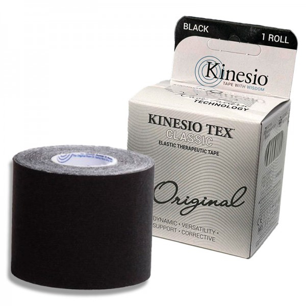 Kinesio Tex Classic 5 cm x 4 m, schwarz Kinesio Tex Classic 5 cm x 4 m, schwarz