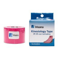 Kinesiologisches Tape Irisana mit rosa Turmalin 5cmx5m