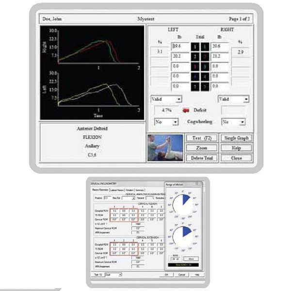 Klinische Software für Muskelskelett Evaluation Dynamometer MicroFET2 Klinische Software für Muskelskelett Evaluation Dynamometer MicroFET2