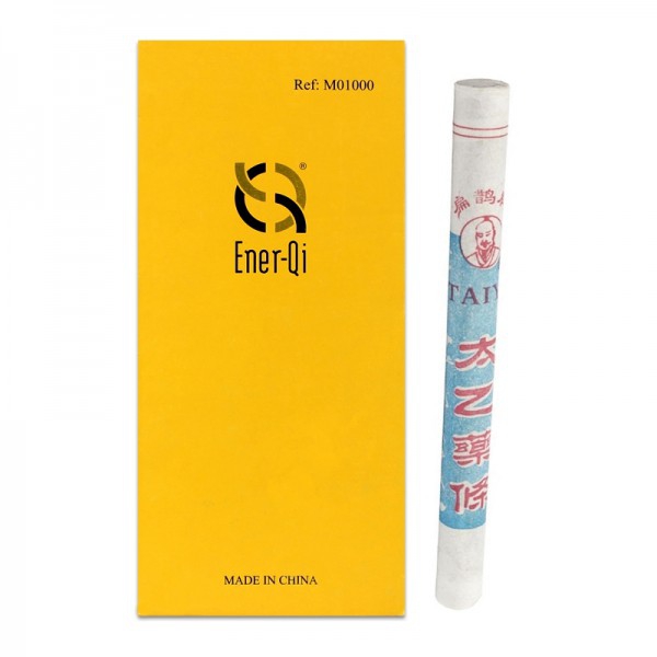 Reines Moxa gemischt mit Tai Yi Ener-Qi Rauch (10 Einheiten): Ideal für indirekte Moxibustion Reines Moxa gemischt mit Tai Yi Ener-Qi Rauch (10 Einheiten): Ideal für indirekte Moxibustion
