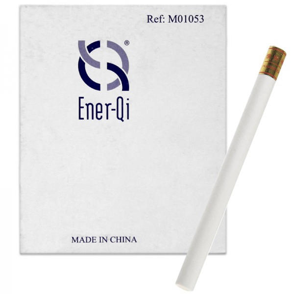 Moxa in reinem Mini-Beifuß mit Ener-Qi-Rauch (20 Einheiten): Ideal für indirekte Moxibustion