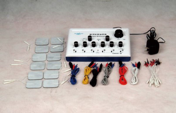 Akupunktur Stimulator Mod. CNMS6-1 (6 Ausgänge) mit CE 0434 Auswahl