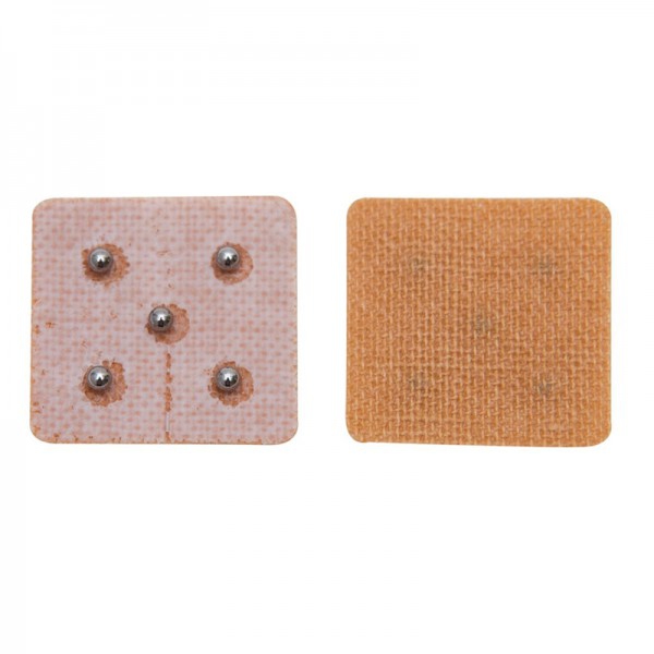Punkte Patch-Pellets für Ah Shi: 5 quadratische silberne Kugeln (50 Einheiten)