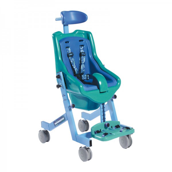 Verstellbarer Aluminium-Stuhl für Bad und Dusche Sanichair: Ideal für Kinder und Jugendliche
