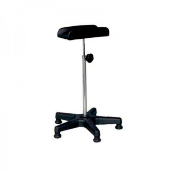 Beinstütze ohne Gelenk: zur Blutentnahme, höhenverstellbar und PVC-Basis Beinstütze ohne Gelenk: zur Blutentnahme, höhenverstellbar und PVC-Basis