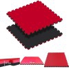 Reversible Tatami Puzzle Kinefis Farbe schwarz - rot (Dicke 20 mm)