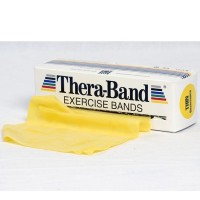 Thera Band 5,5 Meter: Weiche Widerstands-Latexbänder - Gelbe Farbe