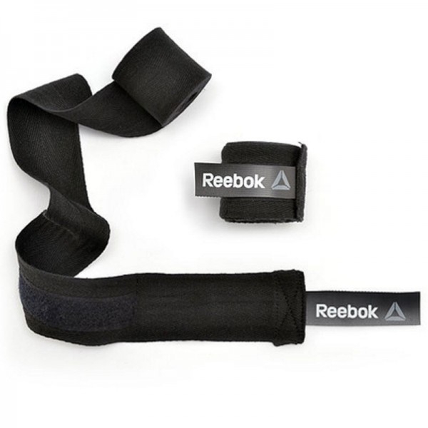 Reebok Boxbandagen: Ideal, um Hände und Handgelenke beim Boxen zu schützen (schwarz)
