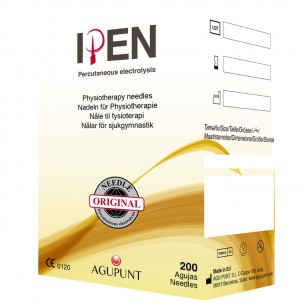 Agupunt IPEN-Nadel: Die einzigen spezifischen Nadeln für die therapeutische perkutane Elektrolysetechnik (200 Einheiten)