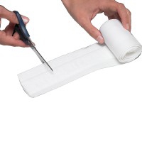 Clifixe Strips absorbierender Klebstoff: Pflegen und schützen Sie Ihre Wunden (7cm x 4,8 Meter)