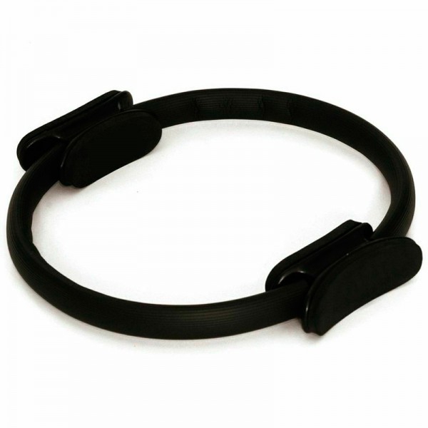 Pilates Kinefis Ring Durchmesser 35 cm: Trainiert Arme, Bauch und Beine (schwarze oder blaue Farbe) Pilates Kinefis Ring Durchmesser 35 cm: Trainiert Arme, Bauch und Beine (schwarze oder blaue Farbe)