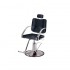 Platy ästhetischer Sessel: Hydraulisch und drehbar mit einstellbarer Höhe und Drehung - Farbe: Schwarz - Referenz: WKE003.A12