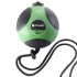 Medizinball mit Seil Pure2Improve: Ermöglicht das Trainieren von dynamischen und Wurfübungen (verfügbare Gewichte) - Gewichte: 2Kg - Farbe Grün - Referenz: P2I110070