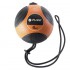 Medizinball mit Seil Pure2Improve: Ermöglicht das Trainieren von dynamischen und Wurfübungen (verfügbare Gewichte) - Gewichte: 4Kg - Orange Farbe - Referenz: P2I110080