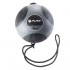 Medizinball mit Seil Pure2Improve: Ermöglicht das Trainieren von dynamischen und Wurfübungen (verfügbare Gewichte) - Gewichte: 6Kg - Farbe Grau - Referenz: P2I110090