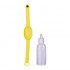 Nachfüllbares hydroalkoholisches Gelarmband mit Geschenkflasche (verschiedene Farben erhältlich) - Farbe: Gelb - 