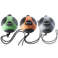 Medizinball mit Seil Pure2Improve: Ermöglicht das Trainieren von dynamischen und Wurfübungen (verfügbare Gewichte)