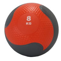 Zweifarbiger Premium-Medizinball (8 kg)