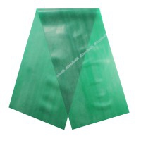 Thera Band 1,5 Meter: Grüne Widerstands-Latexbänder - Starke Farbe