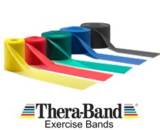 Kleine Thera-Band Rollen (5,5 Meter)