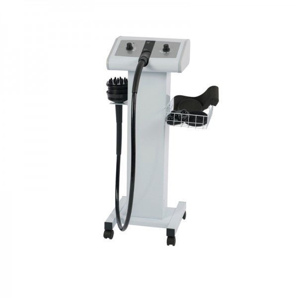 Vibrierendes Körpermassagegerät BasicTech: Es verfügt über fünf Köpfe zur Durchführung verschiedener Behandlungen Vibrierendes Körpermassagegerät BasicTech: Es verfügt über fünf Köpfe zur Durchführung verschiedener Behandlungen