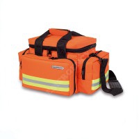 Leichte Notfalltasche: mit internen Trennwänden und Außentaschen für mehr Stauraum (orange Farbe)