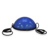 Bosu Balance Air 55 cm Durchmesser + Spanner + Inflator (blaue Farbe)