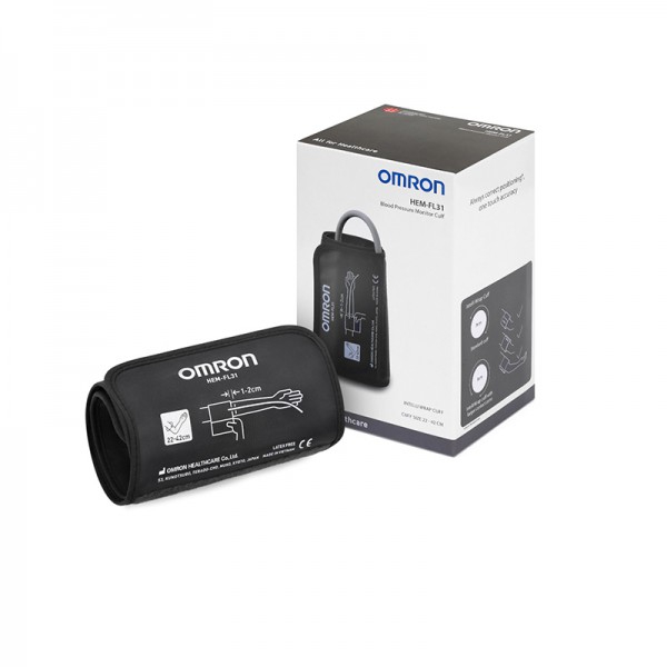 Omron Intelli Wickelmanschette: Gewährleistet genauere Messungen (Messung: 22 - 42 cm) Omron Intelli Wickelmanschette: Gewährleistet genauere Messungen (Messung: 22 - 42 cm)