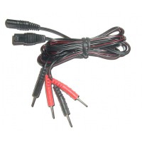 Kabel kompatibel mit: Elektrostimulatoren Tens 3002, Tens TN11, EasyStim und Bimodal Tens