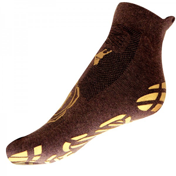 Natürliche Yoga-Socke: Mit antibakteriellem Fußbett, um Warzen und Pilzbefall am Fuß vorzubeugen