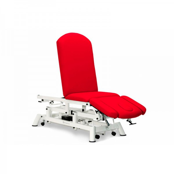 Elektrische Liege für Osteopathie: fünf Körper mit negativ verstellbarer Rückenlehne, verstellbaren Armlehnen, Toilettenpapierhalter, Gesichtskappe und einziehbaren Rädern (zwei Modelle verfügbar) Elektrische Liege für Osteopathie: fünf Körper mit negativ verstellbarer Rückenlehne, verstellbaren Armlehnen, Toilettenpapierhalter, Gesichtskappe und einziehbaren Rädern (zwei Modelle verfügbar)