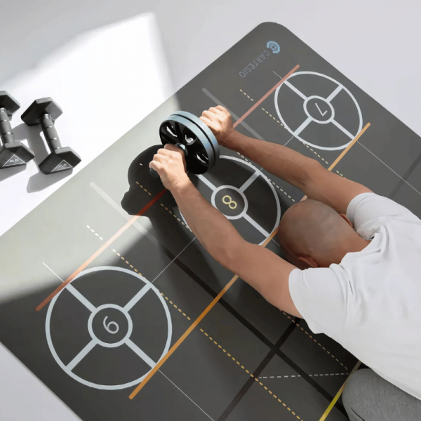 Multifunktionale Trainingsmatte. Cartesio Mat, verbessert Ihre körperliche und kognitive Leistungsfähigkeit. Multifunktionale Trainingsmatte. Cartesio Mat, verbessert Ihre körperliche und kognitive Leistungsfähigkeit.