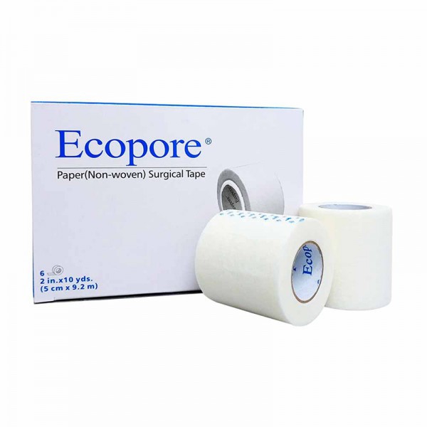 Ecopore Papierpflaster 5 x 9,2 m (Box mit 6 Stück) Ecopore Papierpflaster 5 x 9,2 m (Box mit 6 Stück)