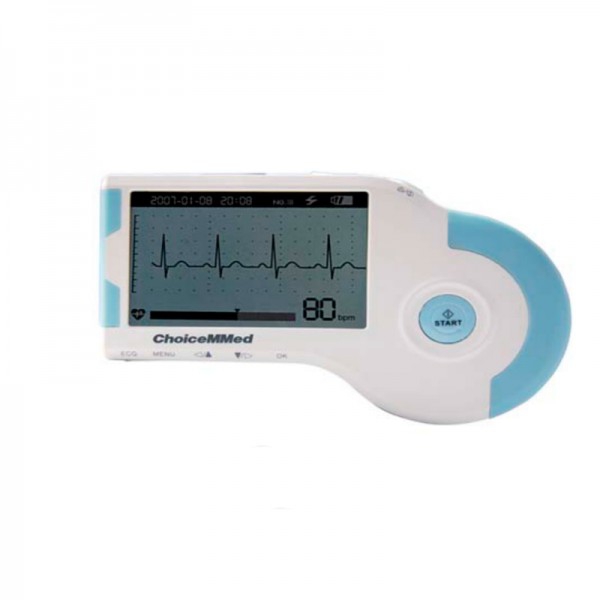 Tragbarer 1-Kanal-Elektrokardiograph - Erlaubt die Patientenanalyse in nur 30 Sekunden