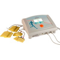 Elektrostimulator Therapic 9400: Gerät für die Niederfrequenz- und Mittelfrequenz-Elektrotherapie mit vier Kanälen. Prestige-Linie