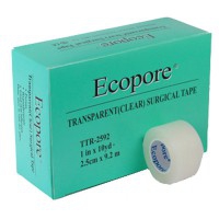 Ecopore Kunststoff-Klebepflaster 5 x 10m (Box 6 Stück)