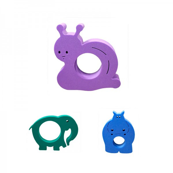 Packung mit 4 Mini-Wandteppichen in verschiedenen Formen Packung mit 4 Mini-Wandteppichen in verschiedenen Formen