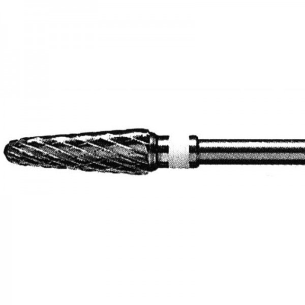 Fräser aus 1510 Wolframkarbid: Mittelfeiner Abrieb. Ideal zum abschließenden Aufrauen der Nägel Fräser aus 1510 Wolframkarbid: Mittelfeiner Abrieb. Ideal zum abschließenden Aufrauen der Nägel