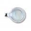 Tischlampe mit bifokaler Lupe von drei Dioptrien und 12 Lupe mit 60 LEDs Tischlampe mit bifokaler Lupe von drei Dioptrien und 12 Lupe mit 60 LEDs