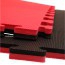 Reversible Tatami Puzzle Kinefis Farbe schwarz - rot (Dicke 20 mm)