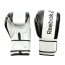 Reebok Boxing Lederhandschuhe: Farbe weiß / schwarz