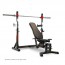 BH Fitness Olympic Rack Multi-Position Bench: Entwickelt, um Vielseitigkeit beim Krafttraining in einer semiprofessionellen Umgebung zu bieten BH Fitness Olympic Rack Multi-Position Bench: Entwickelt, um Vielseitigkeit beim Krafttraining in einer semiprofessionellen Umgebung zu bieten