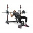 BH Fitness Olympic Rack Multi-Position Bench: Entwickelt, um Vielseitigkeit beim Krafttraining in einer semiprofessionellen Umgebung zu bieten BH Fitness Olympic Rack Multi-Position Bench: Entwickelt, um Vielseitigkeit beim Krafttraining in einer semiprofessionellen Umgebung zu bieten