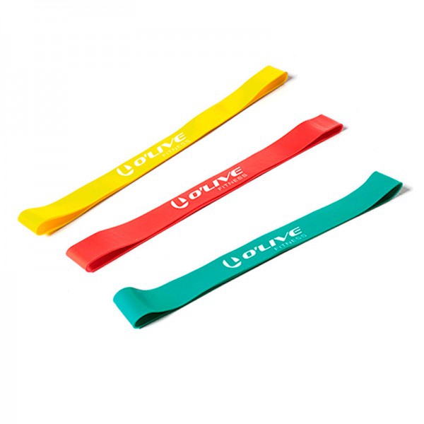 Elastic Loops O'Live Ruberband: Ideal für Kraft- und Balancetraining (Minibänder) Elastic Loops O'Live Ruberband: Ideal für Kraft- und Balancetraining (Minibänder)