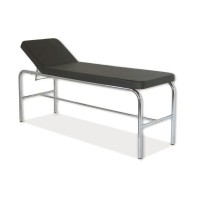 Feste Untersuchungsliege Kinefis Pro: Zwei Körper, mit verchromter Stahlstruktur, nationale Herstellung und gepolstert mit Valencia Premium Skay (Maße: 180 x 65 x 70 cm) Feste Untersuchungsliege Kinefis Pro: Zwei Körper, mit verchromter Stahlstruktur, nationale Herstellung und gepolstert mit Valencia Premium Skay (Maße: 180 x 65 x 70 cm)