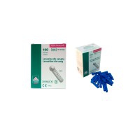 Packung mit 100 23G-Lanzetten für das Lactate Scout-Gerät Packung mit 100 23G-Lanzetten für das Lactate Scout-Gerät